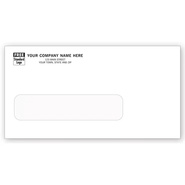 5026 - Small Window Envelopes with Logo