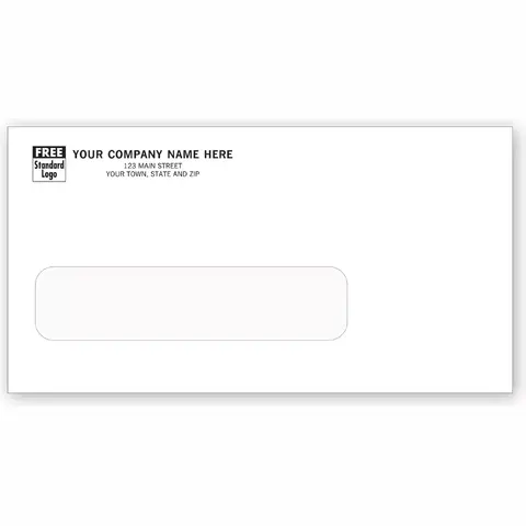 5026 - Small Window Envelopes with Logo
