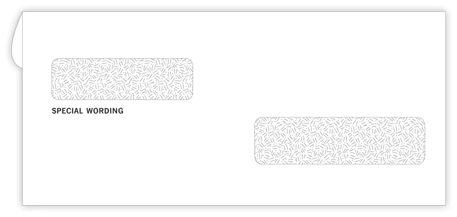 5014 - Double Window Envelopes