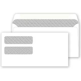 13718 - Double Window Confidential Envelopes