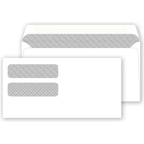 13718 - Double Window Confidential Envelopes