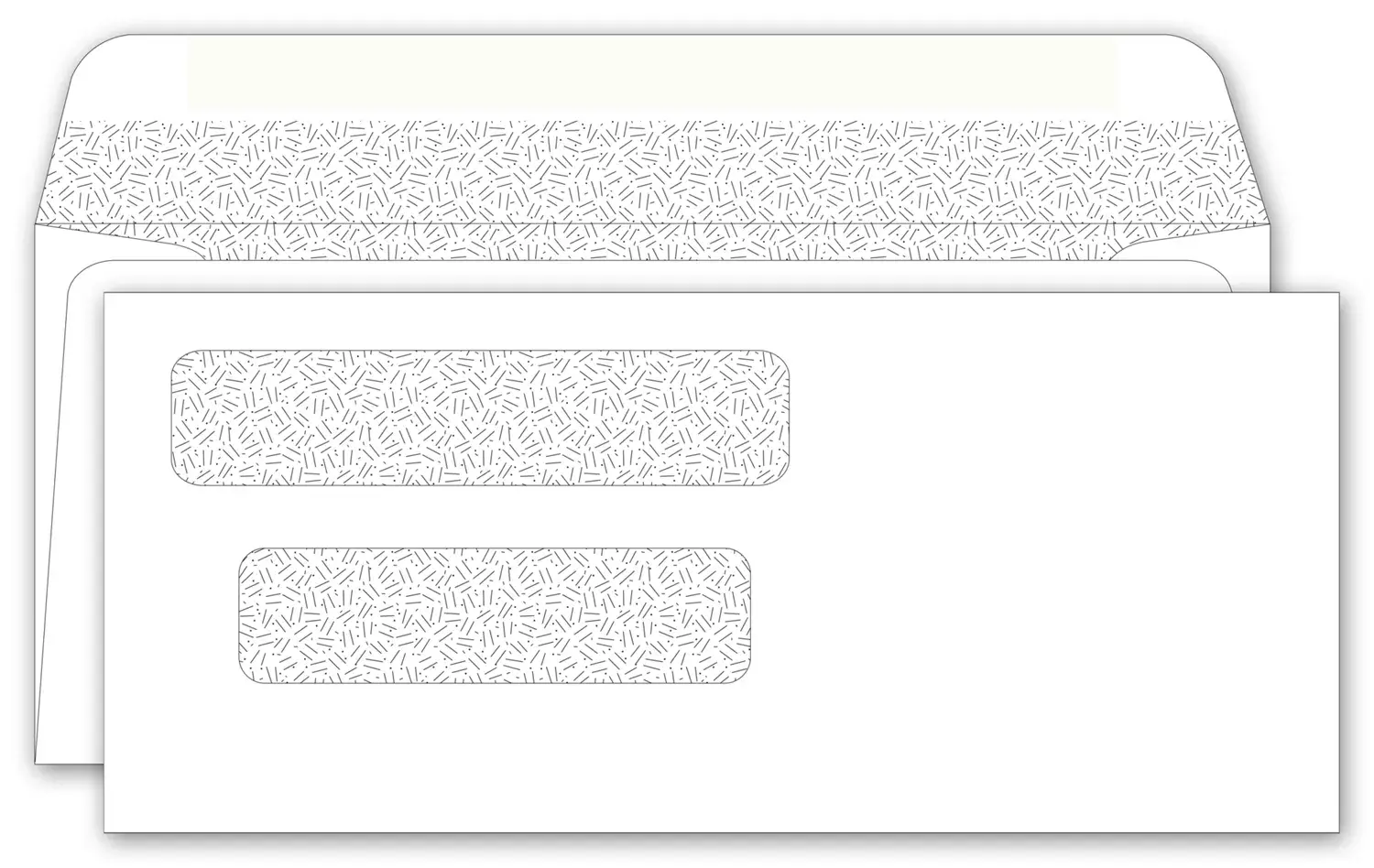 Double Window Envelopes