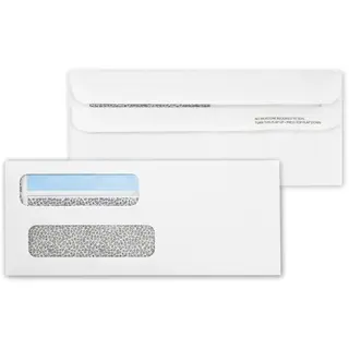 92502 - Two Window Envelopes, Self Seal Flaps