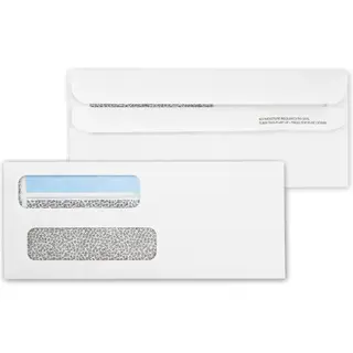 92502 - Two Window Envelopes, Self Seal Flaps