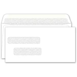 125041N, Double Window Envelope