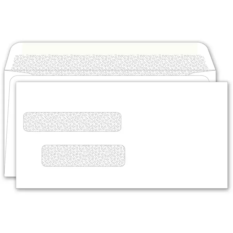 125041N, Double Window Envelope
