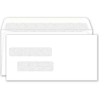 125041N, Double Window Envelope