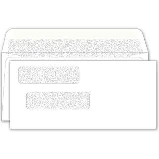 132041N, Double Window Envelope