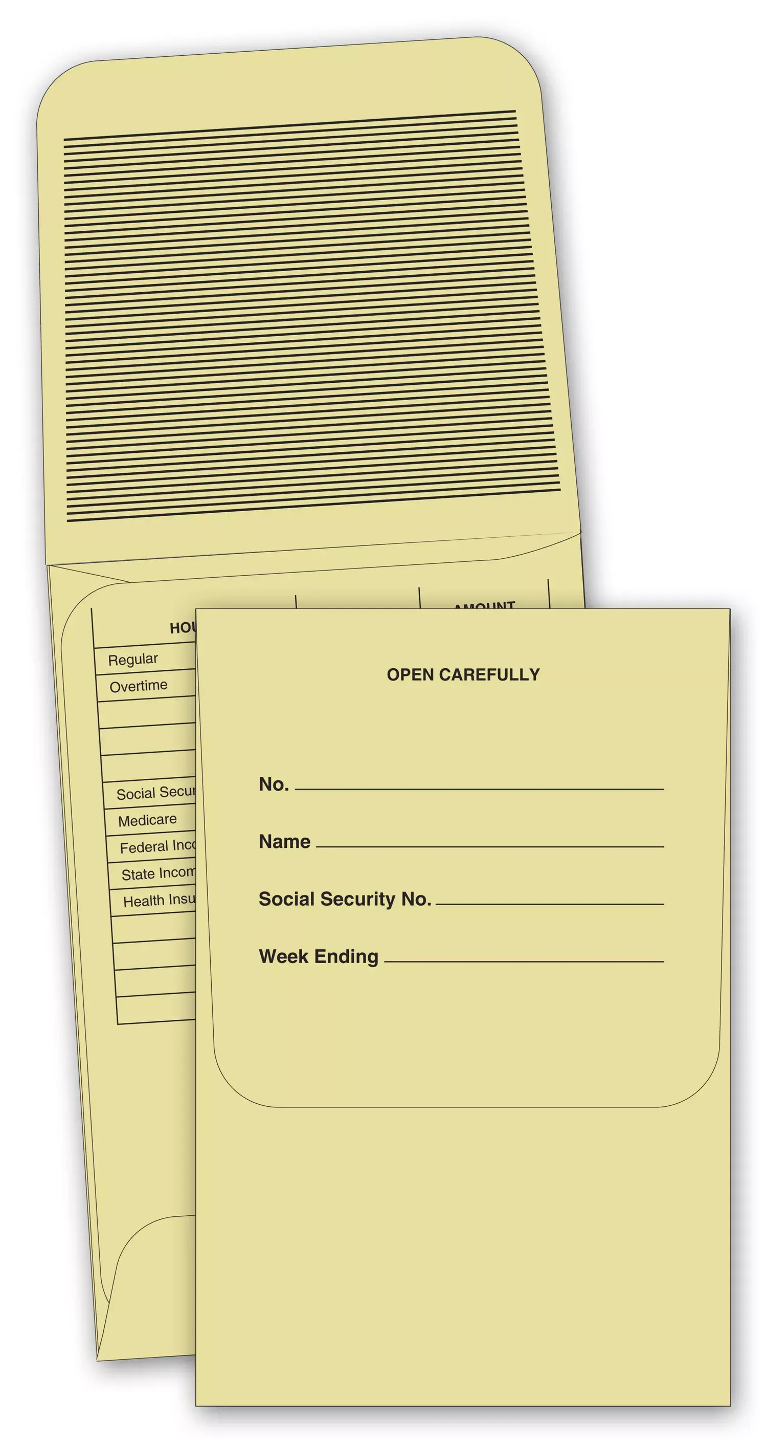 750 - Manila Payroll Envelopes