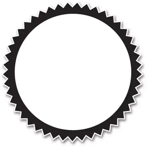 Custom Seal Burst Labels for Business Use