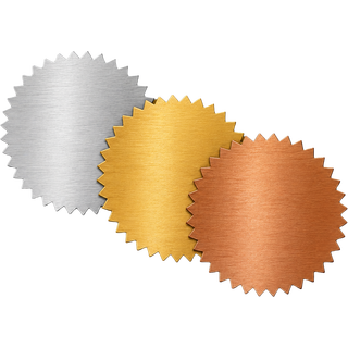 Custom Seal Burst Labels for Business Use
