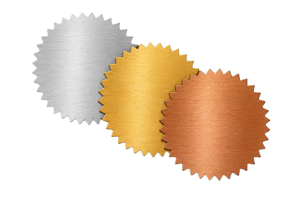 Custom Seal Burst Labels for Business Use