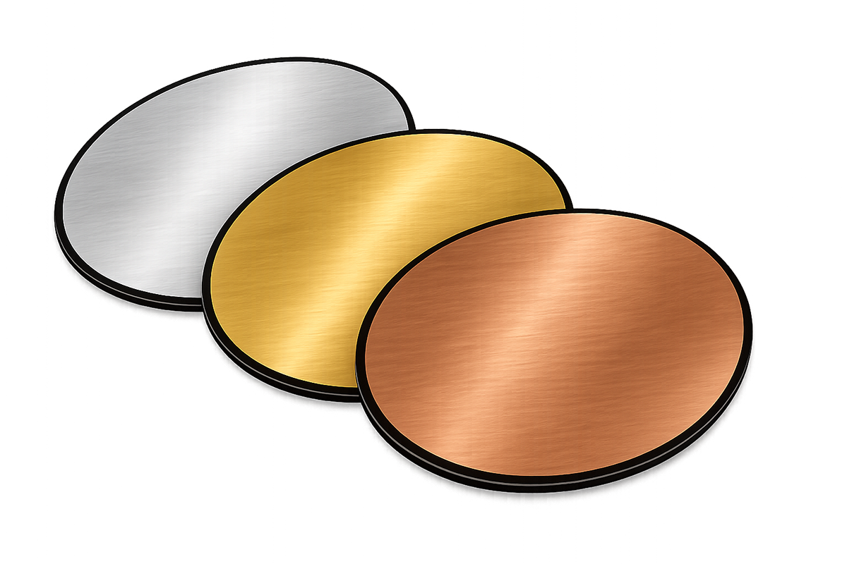 Custom printed oval shaped labels for your business