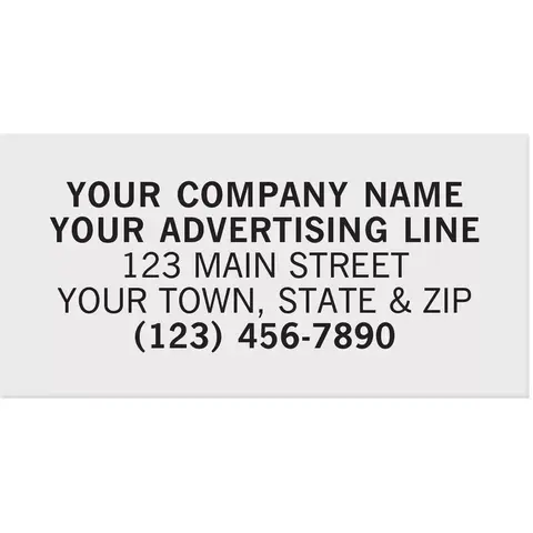 Rectangle Paper Labels