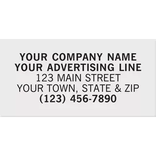 Rectangle Paper Labels