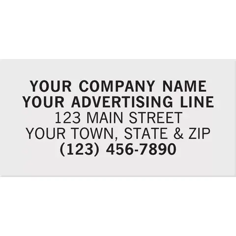 Rectangle Paper Labels