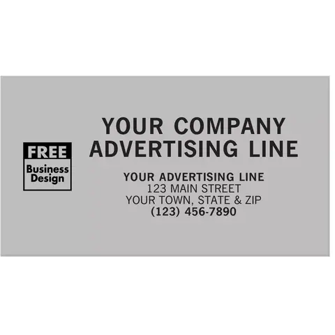Rectangle Polyester Labels - 5" x 2 3/4"