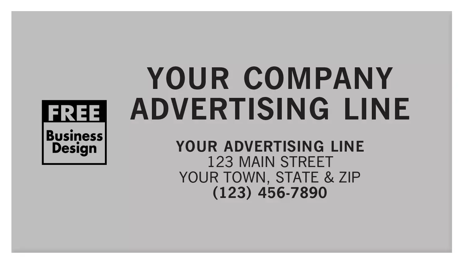 Rectangle Polyester Labels - 5" x 2 3/4"