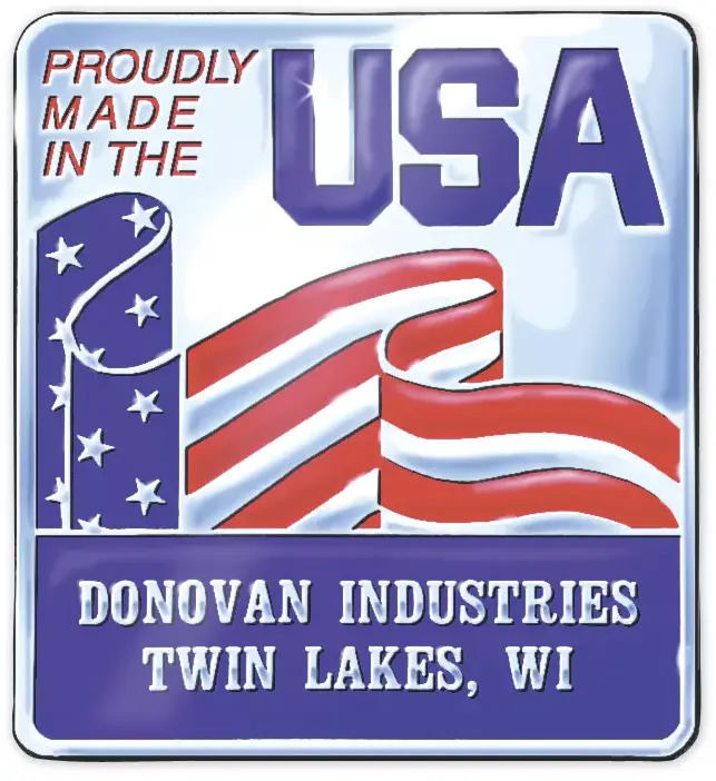 Personalized Made In America Labels, Rolls