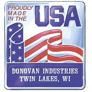 Personalized Made In America Labels, Rolls