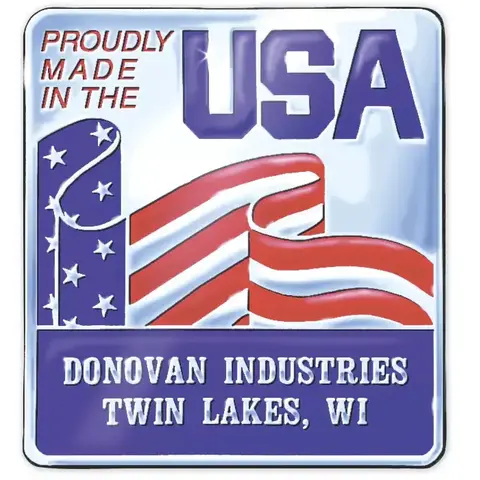 Personalized Made In America Labels, Rolls