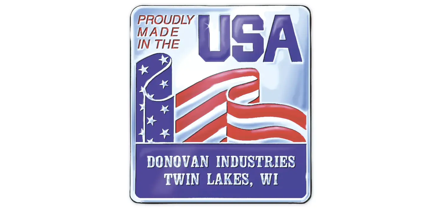 Personalized Made In America Labels, Rolls