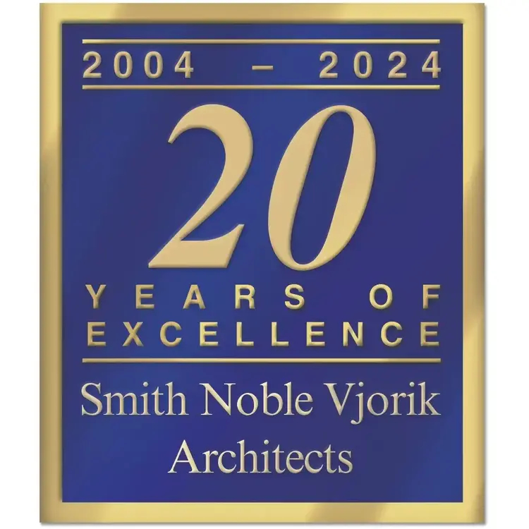 Rectangular anniversary labels for small businesses