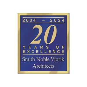 Rectangular anniversary labels for small businesses