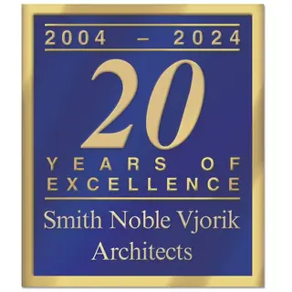 Rectangular anniversary labels for small businesses