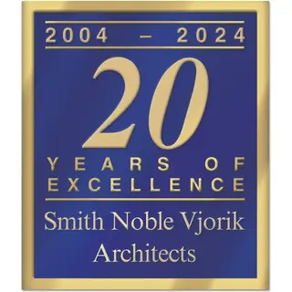 Rectangular anniversary labels for small businesses