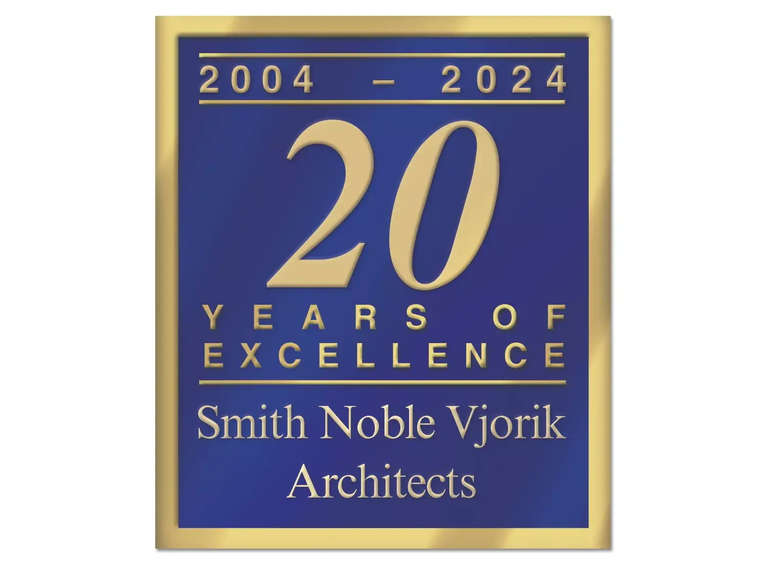 Rectangular anniversary labels for small businesses