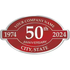 Personalized Anniversary Seal Rolls