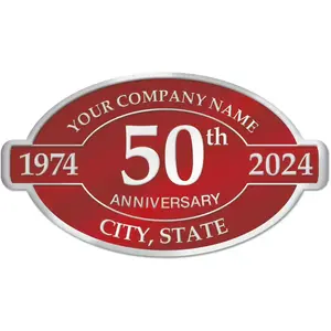 Personalized Anniversary Seal Rolls