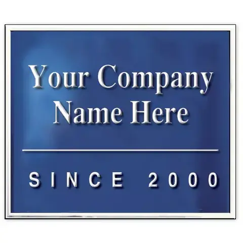 FSE51 - Custom Anniversary Labels, Rectangle, Rolls