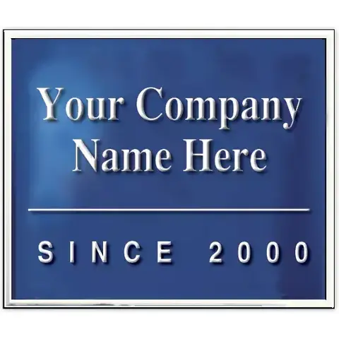 FSE51 - Custom Anniversary Labels, Rectangle, Rolls