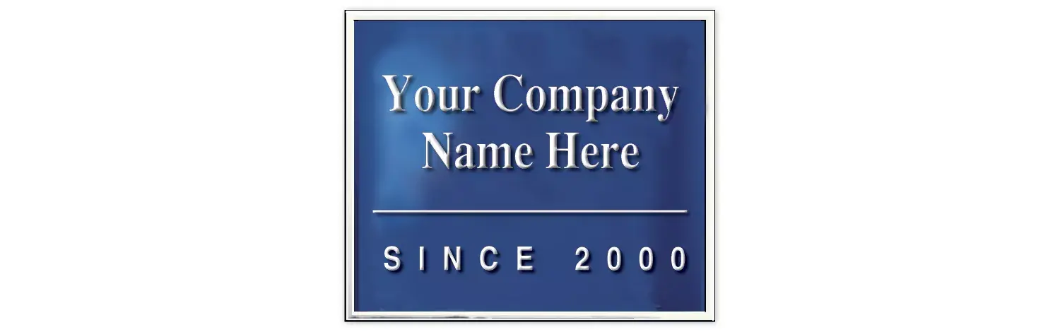 FSE51 - Custom Anniversary Labels, Rectangle, Rolls