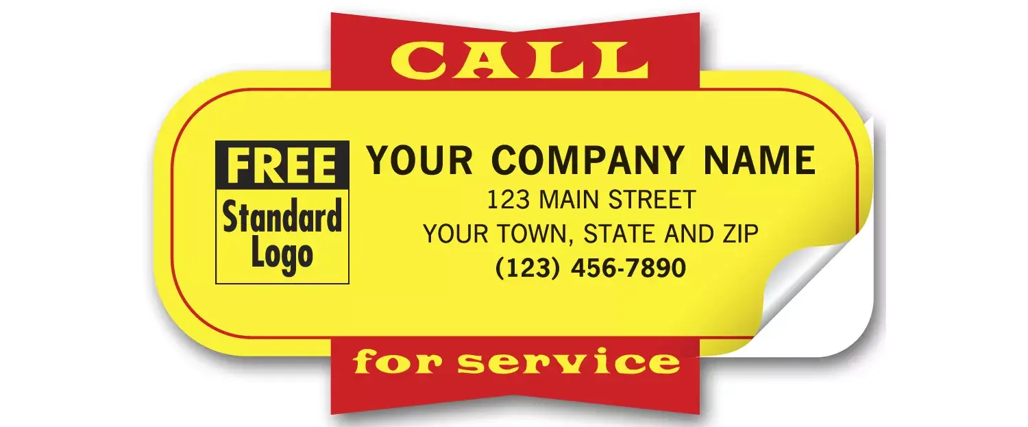346 - Call For Service Labels