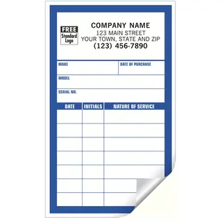 CL13 - Service Record Labels, Small
