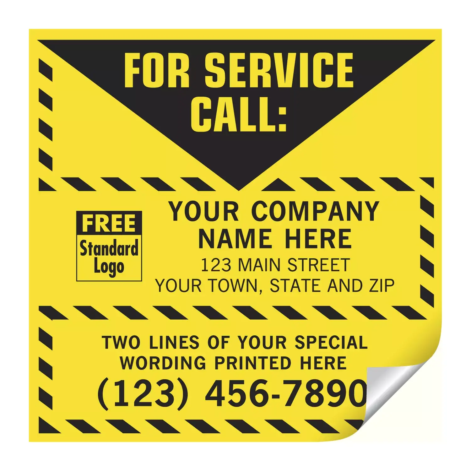 CL16 - Contractor Service Labels