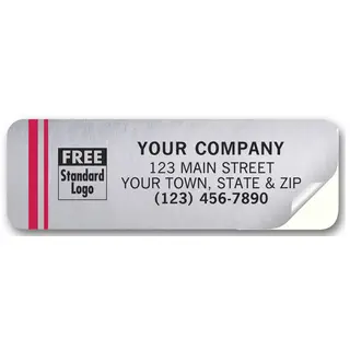 367 - Chrome Labels - Weatherproof and Waterproof