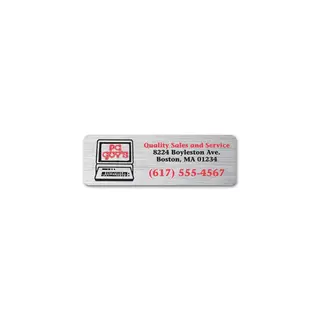 WR026 - Custom Printed Weatherproof Labels