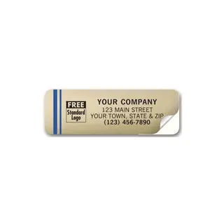 368 - Gold Weatherproof Labels