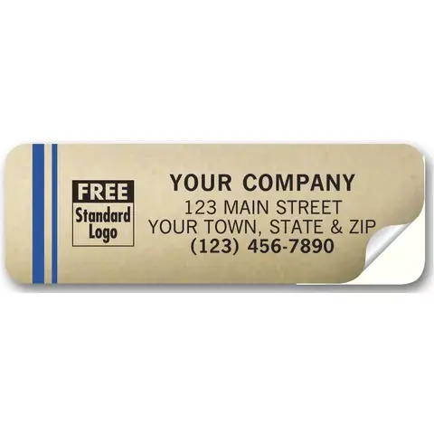 368 - Gold Weatherproof Labels