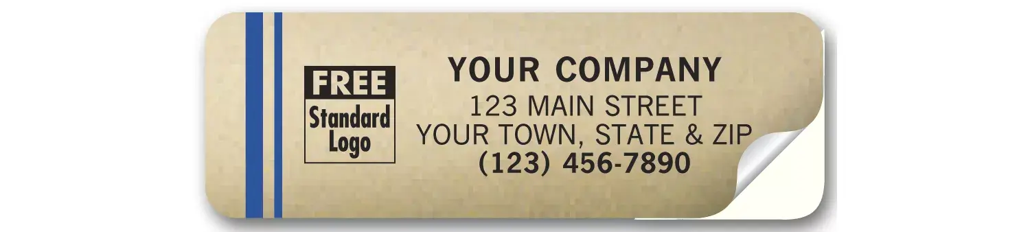 368 - Gold Weatherproof Labels