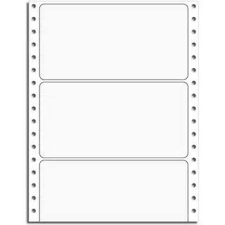 9818 - Continuous Printer Labels
