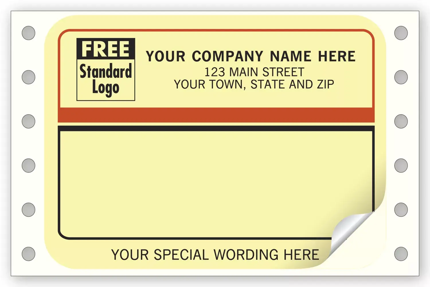 1228 - Continuous Mailing Labels