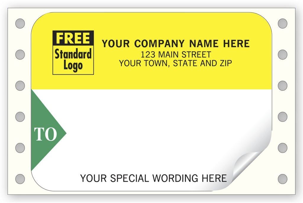 Personalized Continuous Mailing Labels