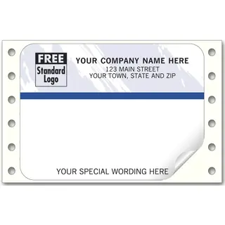 1291T - Continuous Mailing Labels, Color Collection