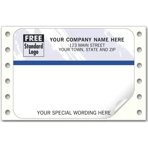 1291T - Continuous Mailing Labels, Color Collection
