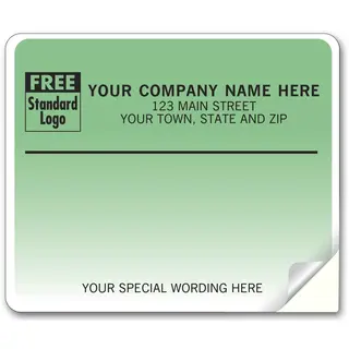 12696 - Laser Mailing Labels, Aqua